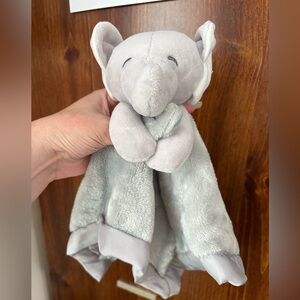 Carters Gray Elephant Plush Lovey